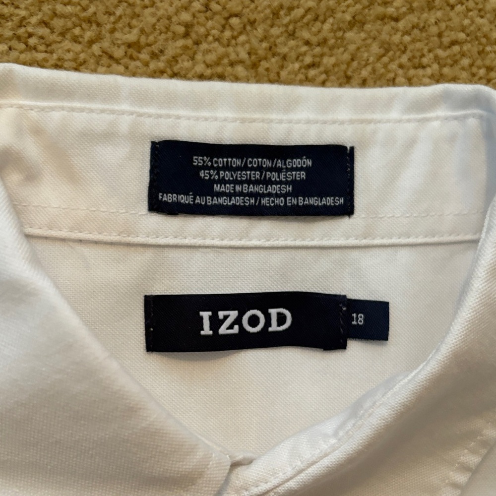 Two Izod boy’s button ups - Picture 7 of 8